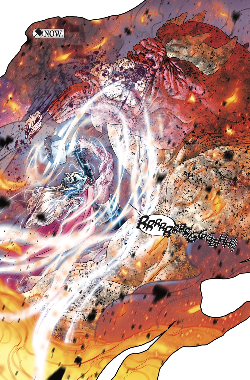 Illustration for article titled Jane Foster makes the ultimate sacrifice in this Mighty Thor exclusive